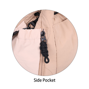 <span class=keywords><strong>Zaino</strong></span> <span class=keywords><strong>a</strong></span> secchiello trapuntato da <span class=keywords><strong>donna</strong></span>, stile basico deformabile, per uso quotidiano casual - Product Image 4