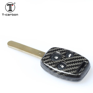 1x Funda de Fibra de Carbono para Llave de 3 Botones para <span class=keywords><strong>Honda</strong></span> CR-V Odyssey Pilot - Product Image 6