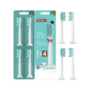 Manufacture Price ProResults 4x Replacement For Phi Lips C1 YM-HX6014 Toothbrush Brush Heads