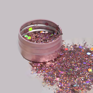 2025 mới nhất Craft Laser Nail Holographic long lanh Flakes mix Chunky Laser Nail long lanh Flakes - Product Image 5