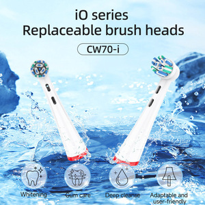 Wholesale New Arrival 4pcs Electric <strong>Toothbrush</strong> Replacement <strong>Heads</strong> Hard Nylon Bristles 360 Degree Teeth Cleaning for Home - Product Image 5