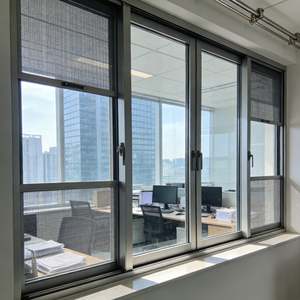 Fenêtres coulissantes en aluminium de haute qualité avec double vitrage pour la maison et le bureau - Product Image 2
