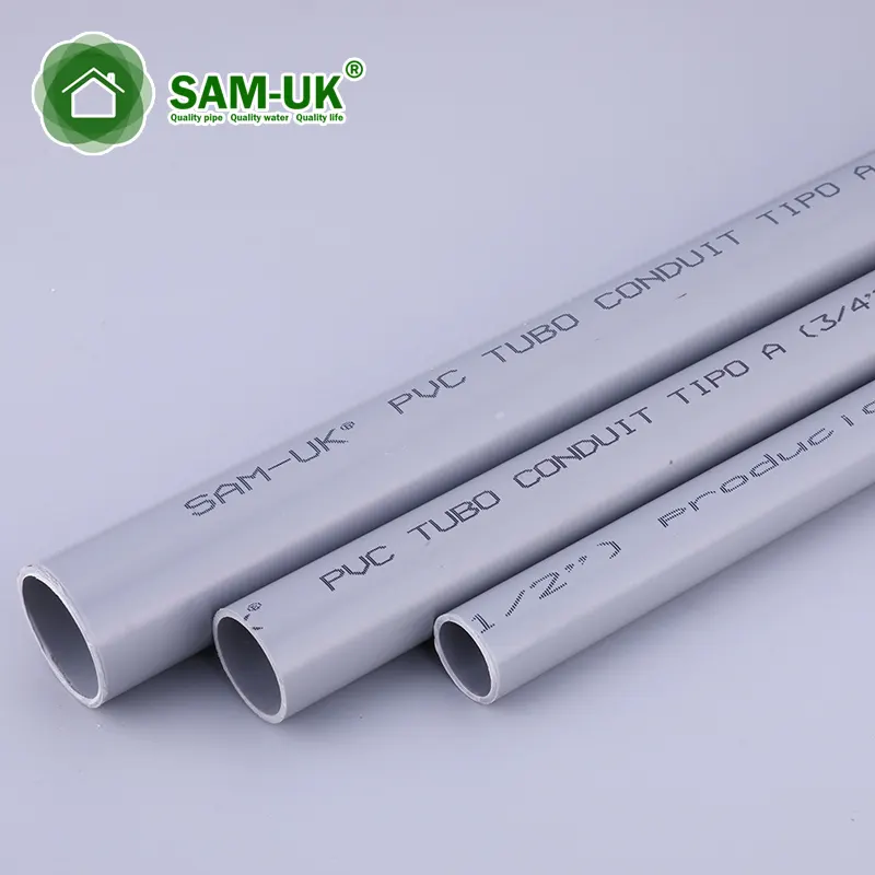 La migliore vendita di alta-qualità per filo e protezione del cavo 1/2inch 3/4 inch 1inch isolante in pvc tubi conduit