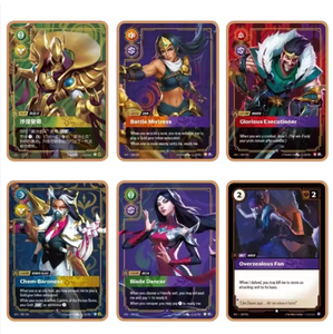 Nouvelles cartes à collectionner LOL TCG originales chinoises, Runestone <span class=keywords><strong>Battlefield</strong></span> Vol.2 League of Legends, forgeage de jeux de société avancés - Product Image 5