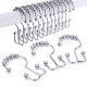 Pack of 12 Rust Proof Double Side Shower <b>Curtain</b> <b>Hook</b> Stainless Steel for Bath <b>Curtain</b> - Product Image 5
