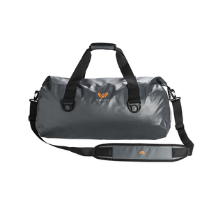 Bolsa de lona impermeable de PVC 500D con logotipo personalizado de fábrica, bolsa de viaje para gimnasio, montañismo, canotaje, <span class=keywords><strong>Material</strong></span> de lona resistente a la intemperie - Product Image 1