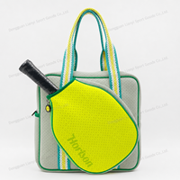 Sac de transport en néoprène personnalisé avec logo pour le pickleball, avec poche pour raquette et doublure 210D, idéal pour les cadeaux d'équipe de club, directement de l'usine pour les clubs