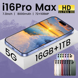 สมาร์ทโฟน I16 Pro 5G รุ่นใหม่ล่าสุด ปลดล็อคแล้ว ชิปประมวลผล Deca Core กล้อง 108MP ความละเอียดสูง หน้าจอ 120Hz โปรโมชั่นจากโรงงาน ชาร์จเร็ว 65W Snapdragon 800 - Product Image 5