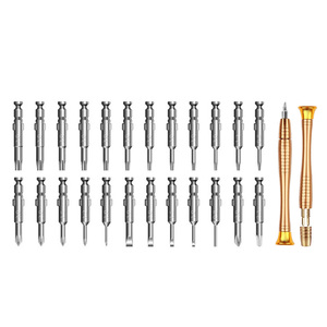 Mini <b>Screwdriver</b> Kit 25 in 1 Mobile Phone Pad Computer Tablet 24 Bits DIY Repair Tool Small <b>Magnetic</b> <b>Screwdriver</b> <b>Set</b> H - Product Image 4