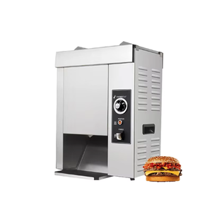 Machine à réchauffer les pains à hamburger en acier inoxydable pour restaurant, grille-pain pour pains à hamburger - Product Image 1