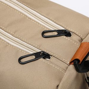 Sac de voyage unisexe en nylon tendance avec sequins, personnalisable, imperméable, grande capacité, léger, pour la nuit, avec fermeture éclair - Product Image 5