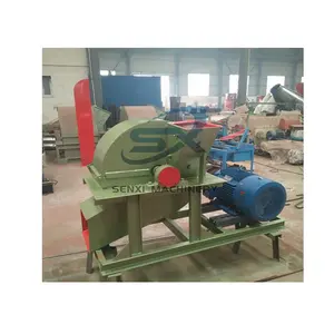 High Efficiency Tree Branch Wood Chipper Construction Wood Crusher Disc Wood Shredder Machine