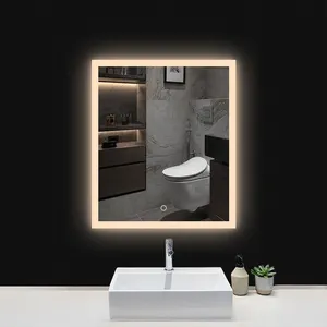 KBM803 Custom-Made Framed Fancy Touch Screen Bathroom Mirror