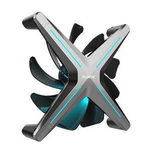 Ventilador de PC ALSEYE de Diseño Especial X12 con Aspas <span class=keywords><strong>Anti</strong></span>-espiral, Color Garay, 120mm ARGB para Juegos de PC - Product Image 4