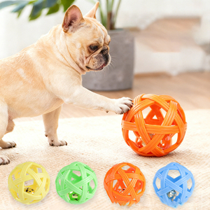 Toptan Dayanıklı Evcil Köpek Eğitim Aksesuarları İnteraktif Çiğneme Oyuncakları Evcil Hayvan Top Oyuncakları - Product Image 1