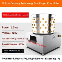 Machine à plumer les poulets de qualité supérieure, équipement avicole pour usage domestique, commerce de détail et industries de la restauration