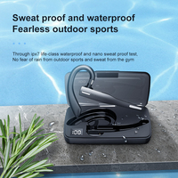 NOUVEAU Arrivée Business Earbud Single BT Ear Hook Earbud Wireless Car Earphone YYK-525 Noise Cancelling Tws Earphones & Headphones