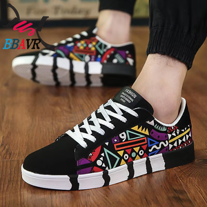 Nueva Llegada, Zapatos Deportivos Casuales de Lona Transpirables con Estampado de Moda y Personalidad - Product Image 6