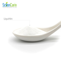 Poudre d'extrait de racine de réglisse de qualité cosmétique, poudre blanche pour soins de la peau, 90 % de liquiritine certifiée HPLC, extrait par solvant, emballée sous vide
