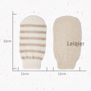 ถุงมือขัดผิวใยไซซอลพร้อมโลโก้สั่งทำ สำหรับอาบน้ำ ขัดผิว นวดตัว ผลิตภัณฑ์ขัดผิวเพื่อความงาม สำหรับอาบน้ำและสระผม ผู้หญิง ผู้ชาย - Product Image 2
