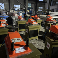 Presse à bras oscillant hydraulique industrielle manuelle de 10 à 27 tonnes |   Découpeuse à moteur robuste pour cuir, idéale pour la fabrication de semelles de chaussures