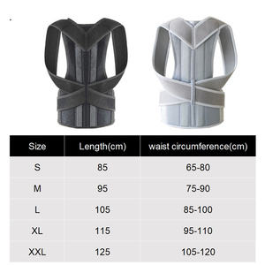 Correcteur de posture ajustable en tissu maillé avec <span class=keywords><strong>soutien</strong></span> dorsal pour adultes - Product Image 6