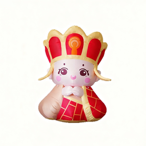 <span class=keywords><strong>Ballon</strong></span> gonflable géant sur mesure, modèle de personnage de dessin animé Mascotte du Voyage en Occident, en tissu Oxford imperméable et résistant au vent pour extérieur, 4-6 pieds - Product Image 5