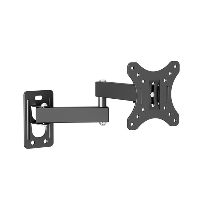 Universal Rotatable Retractable TV Wall Mount Swivel Monitor Bracket Adjustable Heavy Duty Wall-Mounted