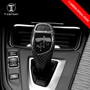 Genuino auto In Fibra di Carbonio pomello del cambio della copertura per <span class=keywords><strong>BMW</strong></span> <span class=keywords><strong>X5</strong></span> - Product Image 3