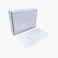 Coffret Cadeau Personnalisé Nouveautés Innovantes pour Soins Personnels – Boîte d'Expédition Blanche à Rabat Auto-Adhésif avec Fermeture Scellée