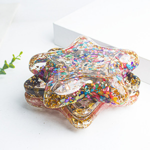 Boîte <span class=keywords><strong>de</strong></span> rangement en forme d'étoile à cinq branches en pierre <span class=keywords><strong>de</strong></span> cristal naturelle, décoration <span class=keywords><strong>de</strong></span> bureau pour la maison, salon - Product Image 2