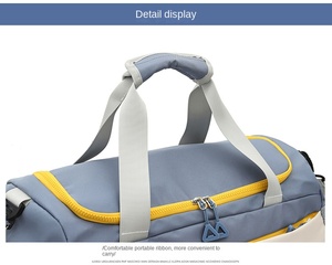 <span class=keywords><strong>Bolsa</strong></span> Deportiva Impermeable con Compartimentos para Zapatos, para Deportes, Gimnasios y Fines <span class=keywords><strong>de</strong></span> Semana / <span class=keywords><strong>Bolsa</strong></span> <span class=keywords><strong>de</strong></span> Gimnasio Ligera - Product Image 4