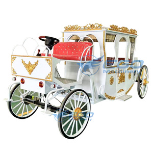 Prix d'usine en gros : Carrosse royal électrique élégant pour le transport de chevaux et les mariages - Product Image 4