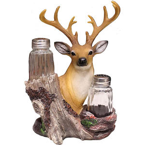 Pays Restaurant Coq avec Roue de Wagon Ferme Baril et Tournesols Serviette Support pour Salière et poivrière - Product Image 6