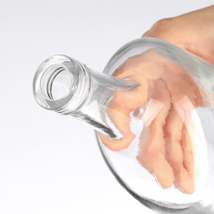 Chine ventes directes 750ml Napoléon bouteille en verre pour <span class=keywords><strong>Brandy</strong></span> Xo whisky rhum Gin Vodka bouteilles en verre de haute qualité capacité 750ml - Product Image 2