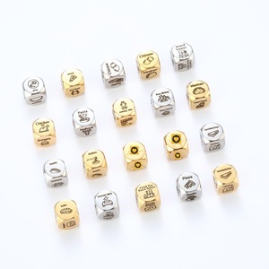 Ngày lễ tình nhân xúc xắc bằng thép không gỉ trong kho quyết định xúc xắc quyết định xúc xắc xúc xắc vướng víu Phúc âm - Product Image 2