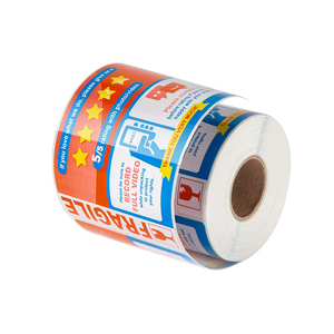 Factory Custom Goods Shipping Express <strong>Label</strong> Packaging <strong>Fragile</strong> <strong>Warning</strong> <strong>Label</strong> <strong>Stickers</strong> Private <strong>Label</strong> Package - Product Image 4