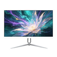 Moniteur LCD 21,5 pouces 100 Hz pour usage bureautique, écran d'ordinateur 1920*1080, panneau MVA sans cadre, écran LED