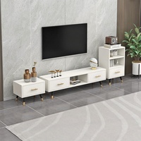 Minimalistisches Modernes Nordisches Holz-TV-Schrank und Couchtisch-Set für Kleine Wohnungen Multifunktionale Luxusmöbel