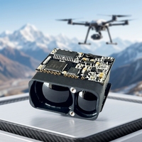 Module télémètre laser longue portée 1500m 905nm Classe 1 UART TTL pour la topographie par drone et l'automatisation industrielle