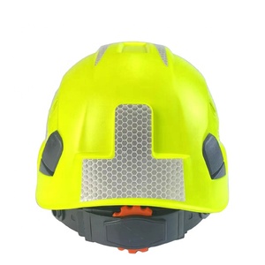 Ansi Z89.1反射安全ヘルメットカスタムロゴ付きライトスウェットパッド高品質ランプサスペンションシステムメーカー中国 - Product Image 2