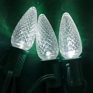 C9 LED Strawberry Warm White LED Christmas Light Bulbs