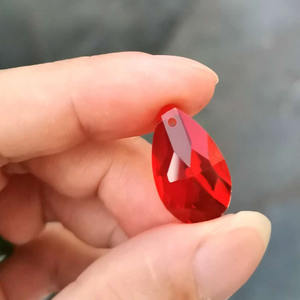 13X22/9X16mm Faceted Crystal Drop DIY Fashion Jewelry Pendant Glass <strong>Beads</strong> for Making Earrings Necklaces <strong>Loose</strong> Nature Crystal - Product Image 5