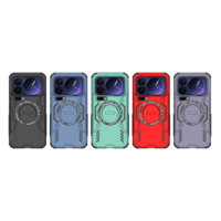 Funda Protectora Resistente a Impactos para Xiaomi Mi 17/17 Pro/17 Pro Max/MI 17 Ultra, con Soporte 360°