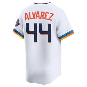 2025 Jose Altuve <span class=keywords><strong>Yordan</strong></span> Alvarez Jeremy Pena White 2025 City Connect camiseta de Béisbol 2017 - Product Image 2