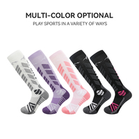 LINGTU 8215 Vente en gros Chaussettes en laine Chaussettes épaisses pour femmes et hommes Chaussettes de ski en laine mérinos d'hiver chaudes et lourdes