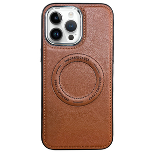 Custodia Magnetica Antiurto in Pelle per <span class=keywords><strong>Apple</strong></span> iPhone 17 16 15 12/13 <span class=keywords><strong>14</strong></span> - Product Image 2