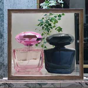 Perfume Bottle 30ml Stained Glass Screen Printed Pump Sprayer Perfume Bottle - Product Image 3