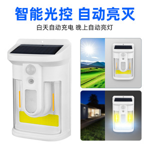 Solar Wall Lamp <b>Led</b> 12V 20 Degree Beam Angle Waterproof Outdoor Human Body <b>Sensor</b> For Garden Court Yard - Product Image 4