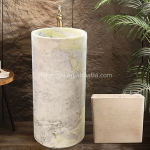 Precio al por mayor, <span class=keywords><strong>lavabo</strong></span> <span class=keywords><strong>de</strong></span> mano <span class=keywords><strong>de</strong></span> mármol, pedestal <span class=keywords><strong>de</strong></span> piedra, fregadero <span class=keywords><strong>de</strong></span> cocina y baño, fregadero <span class=keywords><strong>de</strong></span> mármol modificado <span class=keywords><strong>de</strong></span> pie - Product Image 1